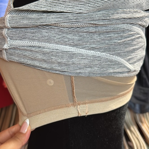 Lululemon Push Your Limits Tank in heathered fossil gray - Picture 9 of 11